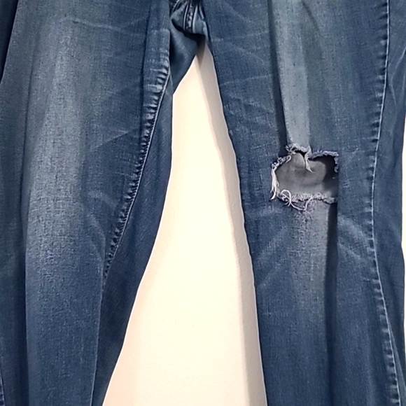 Skinny Denim Blue Jeans - Picture 2 of 4